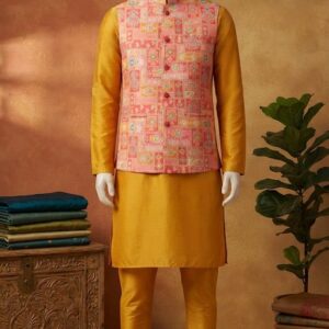 BUNDI JACKET WITH KURTA SET