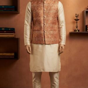 BUNDI JACKET KURTA SET