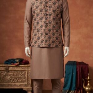 BUNDI JACKET WITH KURTA SET
